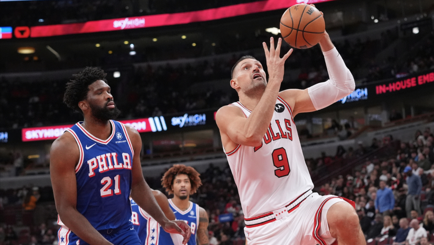 76人公牛最后时刻：武切维奇准绝杀 76人一分不得公牛超级逆转