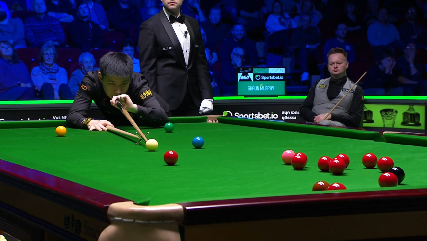 赵心童火力全开，统治级表现击溃魔术师！半决赛对阵艾伦