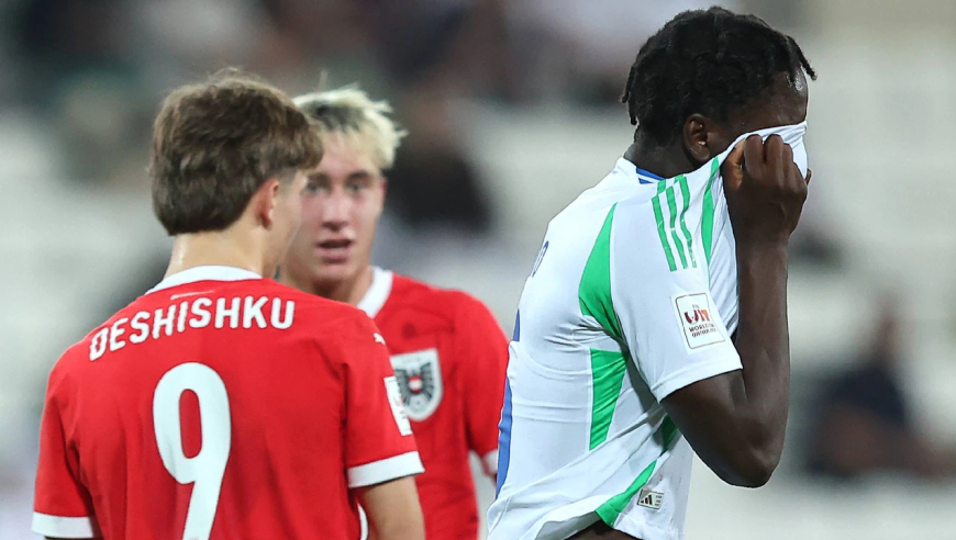 U17世界杯：奥地利2-0意大利神级任意球，首进决赛迎战葡萄牙