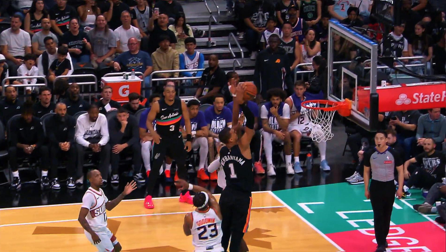 20日NBA官方十佳球：骑士埃利斯空中折叠 文班亚马一打二炸裂隔扣