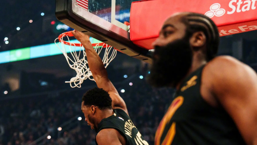 哈登的恐怖时刻来临！双塔疯狂吃饼 六连胜意图冲出东部！｜议起复盘