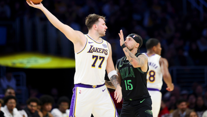 湖人双杀鹈鹕豪取7连胜！东契奇单节20分狂飙34+12+7 詹姆斯轮休