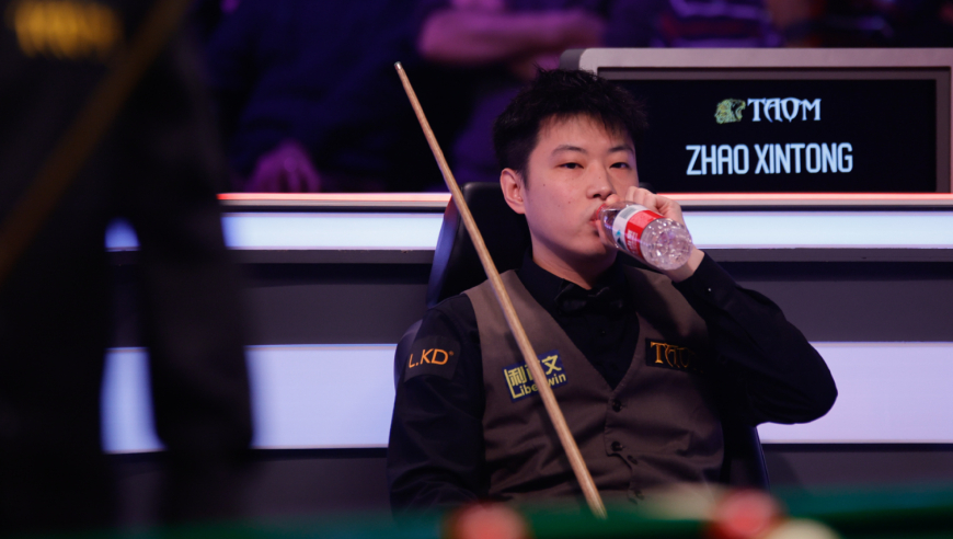 0-51落后也能翻？赵心童单局大逆转加里威尔逊回放 全场沸腾了