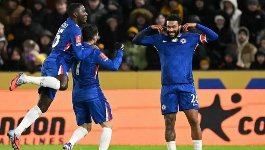 足总杯-切尔西4-0赫尔城进16强，内托帽子戏法，德拉普助攻戴帽