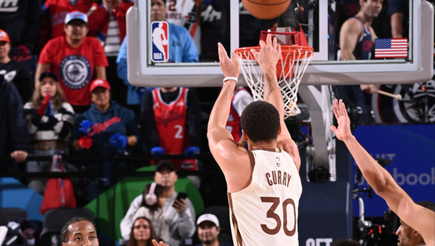 勇士快船决胜3分钟：库里连轰两记三分6犯下场 巴特勒绝杀三不沾