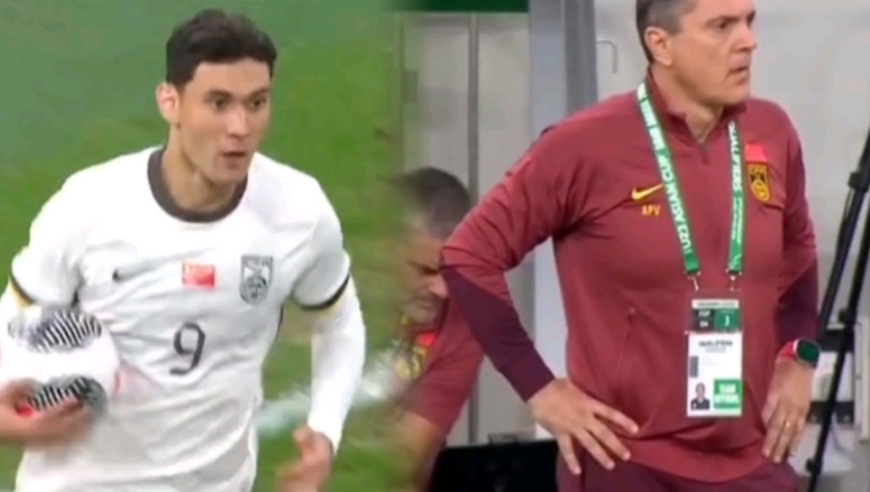 越位了？U23亚预赛国足开场闪击被判无效，拜合拉木抱着球激动早了