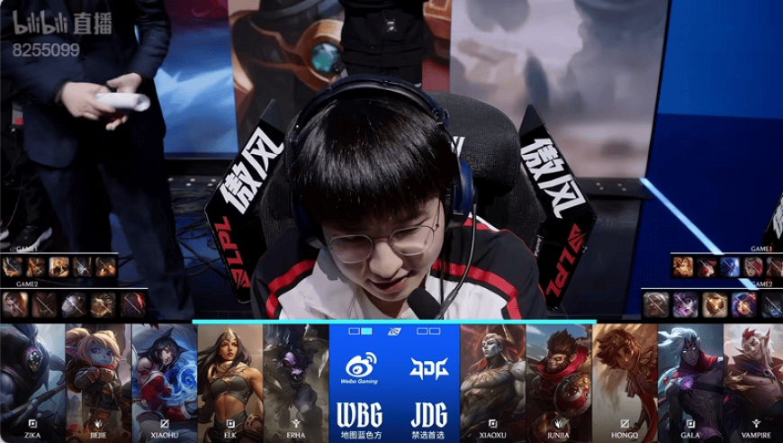 JDG 0-2 WBG：临危一棍定断输赢，WBG直落两局击败JDG