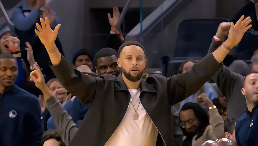 离了个大谱！残阵勇士决胜时刻轰15-0反超并碾压掘金 库里都沸腾了