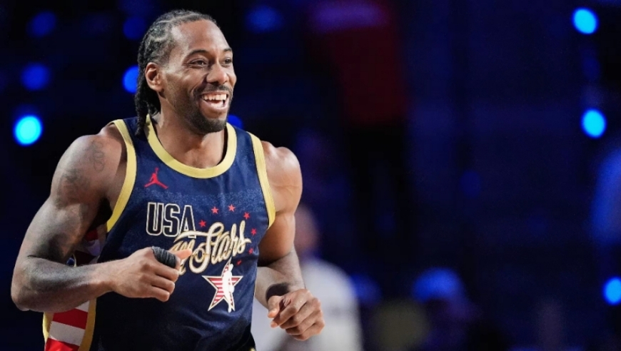 无敌！伦纳德全明赛天神下凡12分钟13中11爆砍31分集锦，全场彻底沸腾