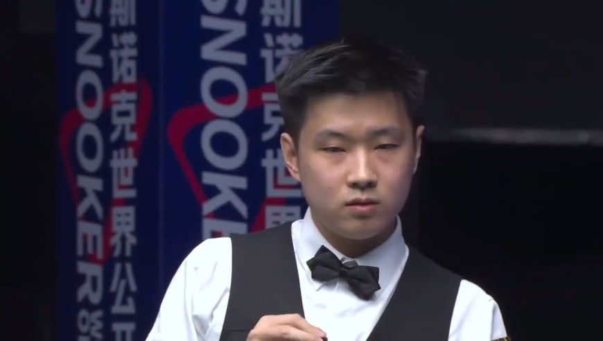 连续中袋强势开局！赵心童首局单杆91分清台，仅用时5分钟！