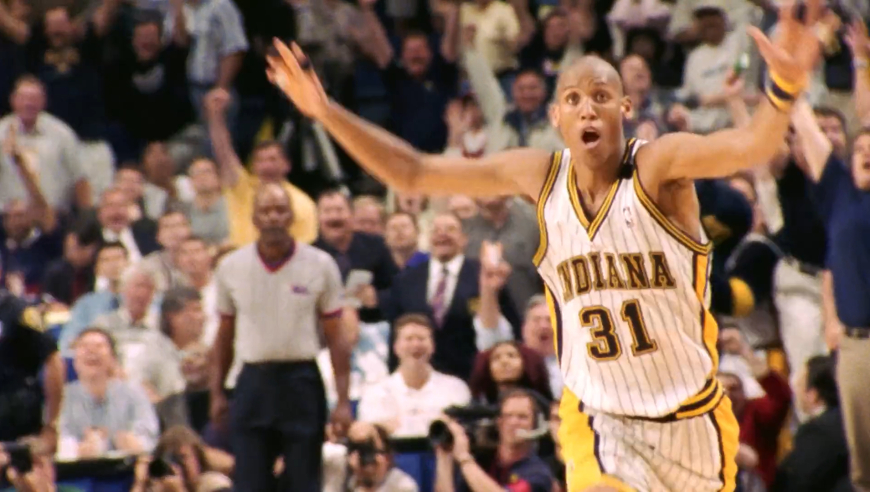 雷吉米勒，让乔丹最头疼的宿敌，当年最经典的系列赛大战｜篮球之神