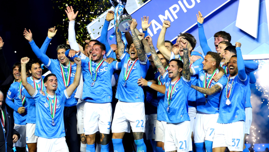 意超杯那不勒斯2-0博洛尼亚夺冠：内雷斯双响+世界杯致胜