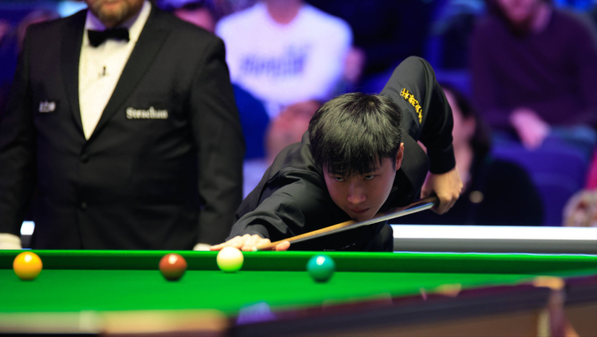 巅峰个人秀！赵心童准度拉满，流畅清台拿下胜利｜体坛名场面