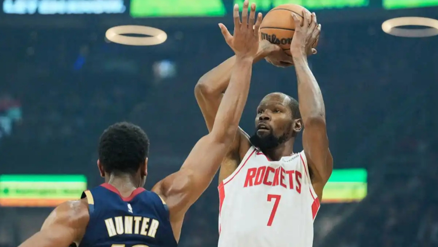 篮不住嘴 | 火箭凭啥13战10胜 4个细节证明杜兰特这次没选错