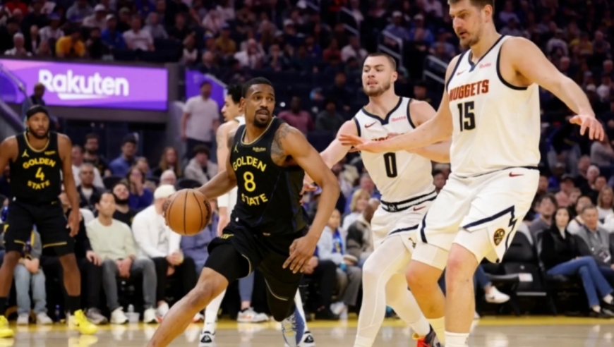 慢镜还原勇士掘金决胜时刻！勇士一波15-0灭掘金，库里看嗨了