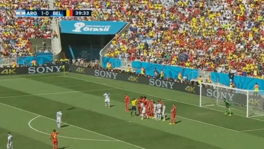 体坛记忆｜2014世界杯【阿根廷vs比利时】潘帕斯雄鹰小胜欧洲红魔挺进4强