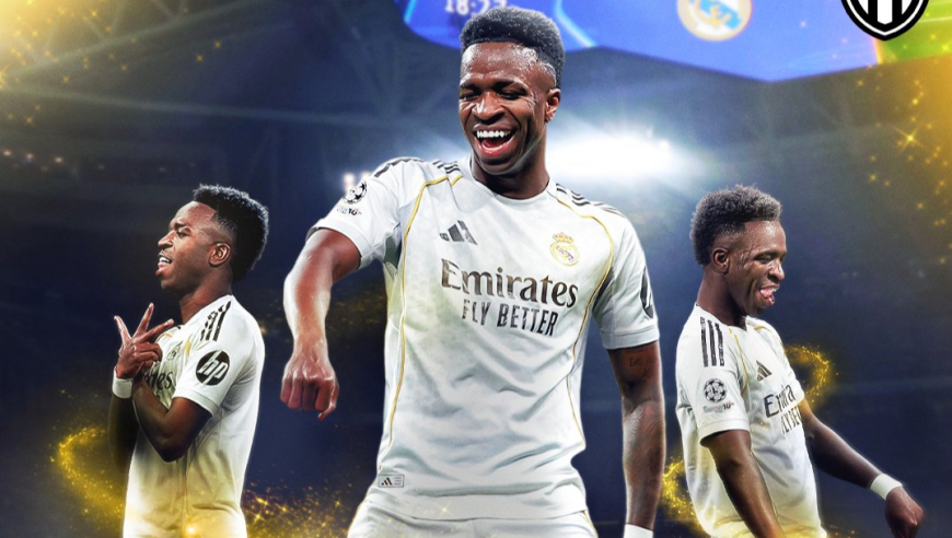 极具争议！维尼修斯破门再现角旗杆跳舞庆祝，皇马2-1本菲卡