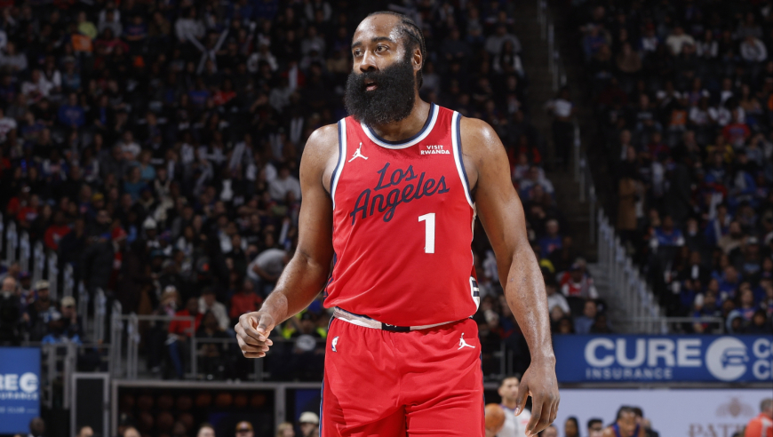 铁出天际！哈登对活塞19分集锦：20中4吃7次大帽末节完成救赎