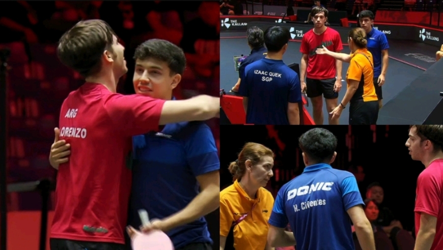 远动员直接罢赛？裁判三次黄牌引众怒 揭秘新加坡大满贯男双争议全程