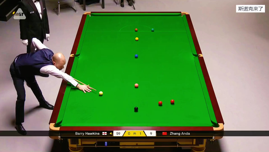 德国大师赛，落后50还剩51，张安达顶级逆转60-59极限绝杀