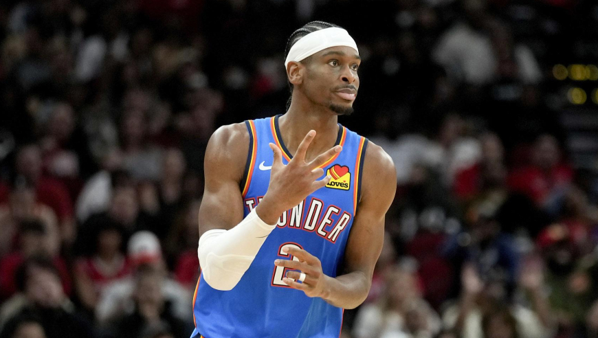 NBA季前赛官方十佳球：SGA晃傻米勒 三球神奇穿裆过人