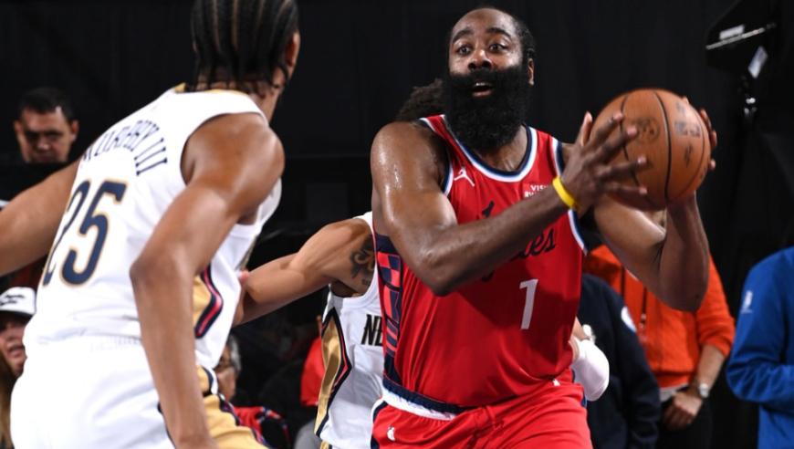 NBA裁判报告：快船两次吃亏都与哈登有关 小卡压哨绝杀险胜鹈鹕