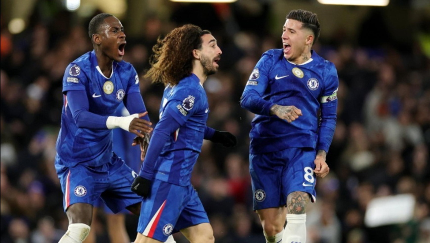 荡气回肠的大逆转！切尔西让二追三 恩佐补时绝杀 新帅激情挥拳庆祝