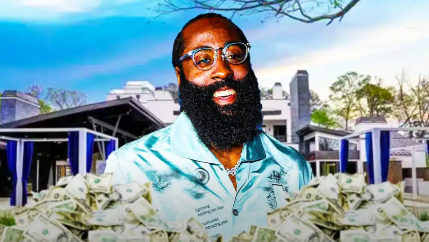 揭秘哈登2415平休城豪宅：8个卧室+7.5个卫浴间 奢华与静谧交融