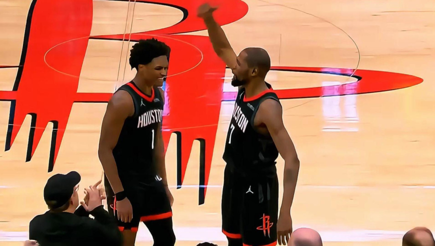 火箭死神降临！杜兰特vs太阳26分集锦：三分绝杀太阳送走老东家