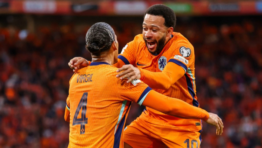 直通美加墨！荷兰4-0立陶宛：赖因德斯、加克波传射西蒙斯破门