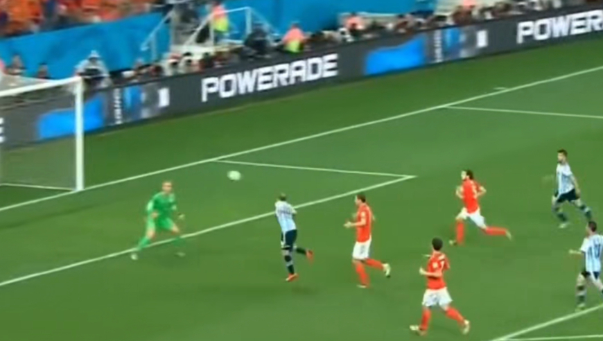 14年世界杯宿敌经典对决，阿根廷挺进决赛｜体坛记忆