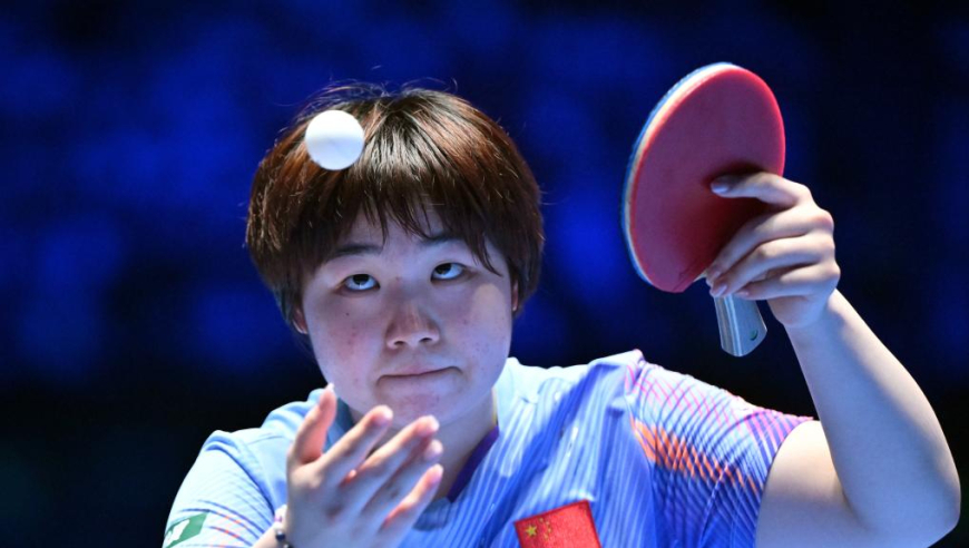 强势夺铜！蒯曼vs张本美和制胜局：相持段碾压连追4局逆转对手