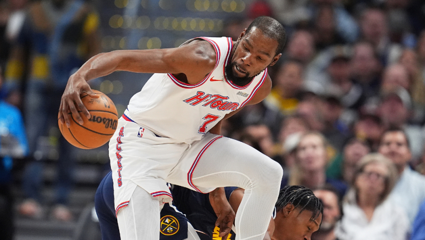 火箭掘金末节决胜时刻：双方三分钟对轰22分 穆雷罚球拖入加时赛