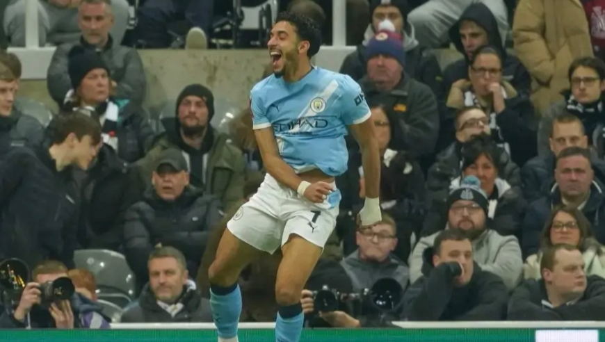 足总杯：曼城3-1逆转纽卡晋级8强 马尔穆什双响 萨维尼奥破门