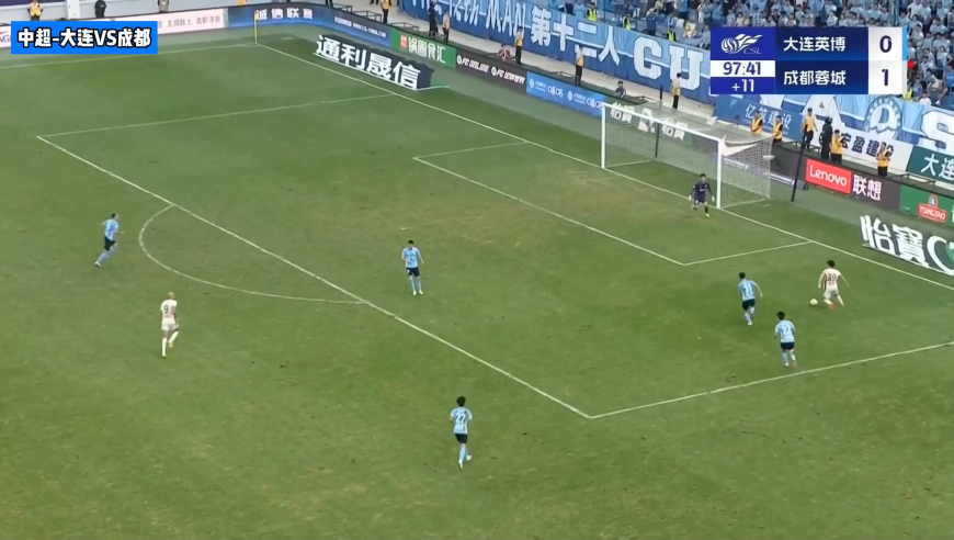 中超-费利佩破门 甘超制胜，成都蓉城客场2-0大连英博取3连胜