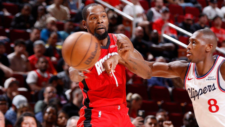 火箭遭快船15分逆转绝杀！杜兰特空砍21+8+6 申京丢关键罚球成罪人