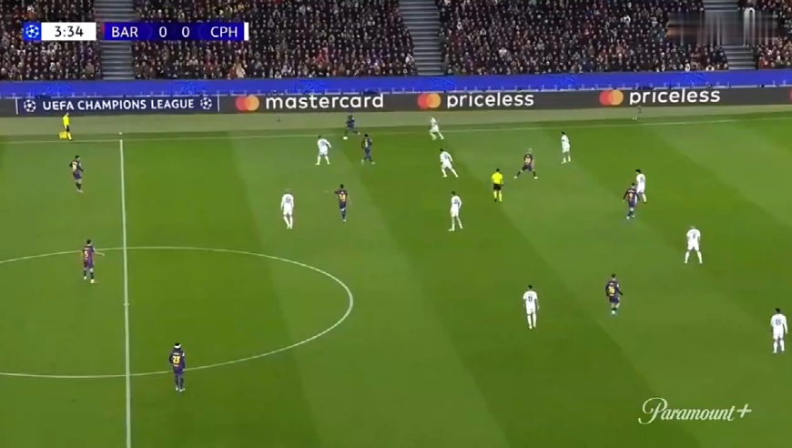 太刺激！慢镜还原巴萨连轰4球极限大逆转哥本哈根，亚马尔疯狂欢呼
