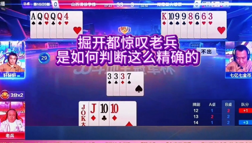 老兵判断的真是太精准了