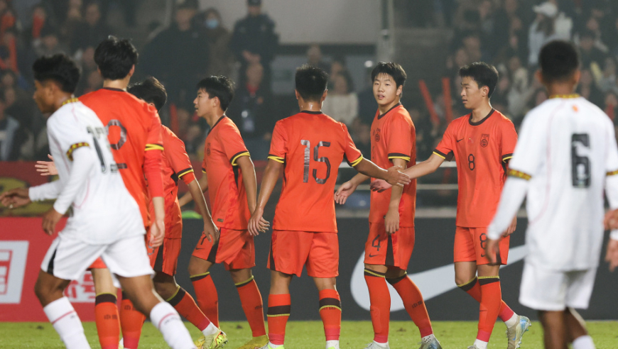 U17亚预赛：中国14-0东帝汶升头名！2连胜轰18球 3人上演帽子戏法