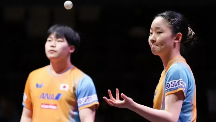 WTT新加坡大满贯：张本美和遭遇首败！搭档松岛辉空苦战5局一轮游