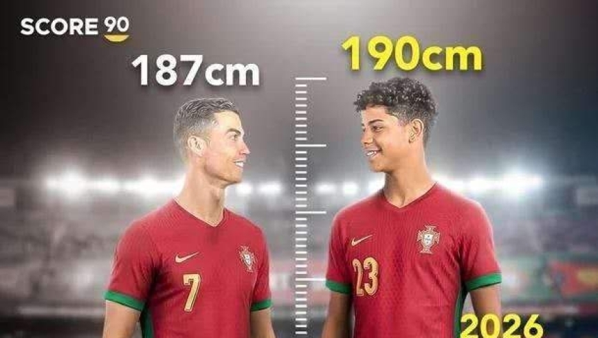 碾压日本队防线+惊艳助攻，小C罗恐怖的身体素质引发全球热议