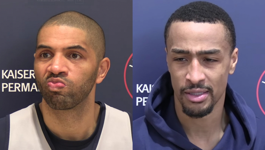 快船两将回应保罗事件：训练馆没他安静不少 他对自己和队友要求都极高