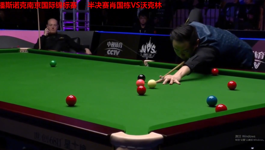 体坛记忆｜ 正播斯诺克国锦赛半决赛，肖国栋展开激烈反打，绝杀k球全场沸腾