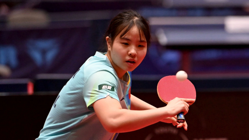 狂轰9-0！17岁国乒削球天才彻底杀疯了，无解发球让人琢磨不透