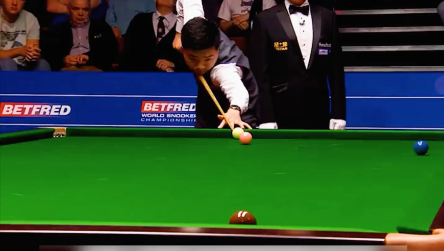 丁俊晖连续斯诺克，直接打脸塞尔比，磨王气的秒变苦瓜脸｜体坛记忆