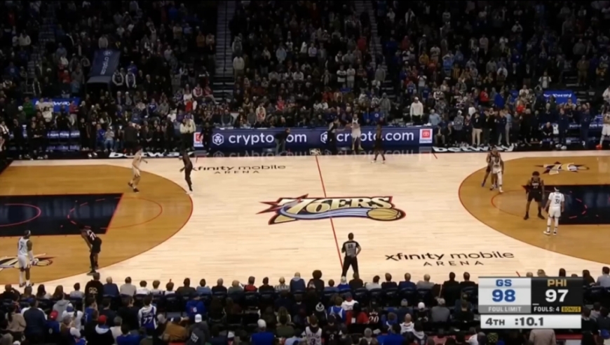这是什么剧本？勇士vs76人最后10.1秒：埃奇库姆绝命抢断+补篮绝杀看呆全场