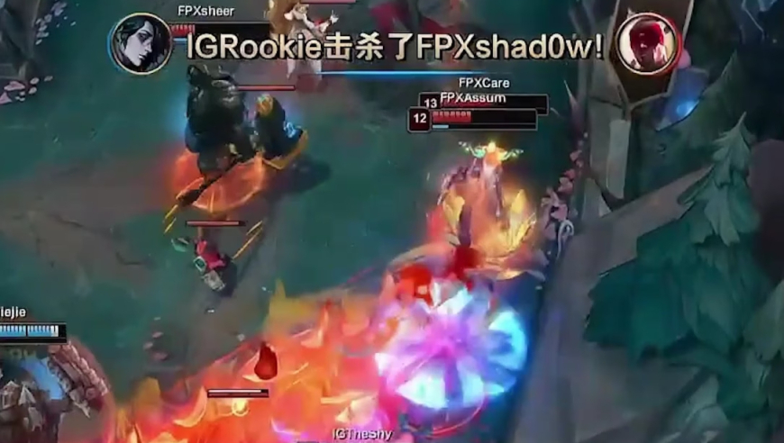 众主播看theshy剑魔天神下凡，请神请到s8的自己？