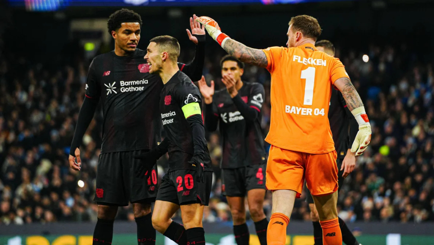 真刺激！慢镜还原欧冠激情对轰4球88分钟绝平，勒沃库森2-2纽卡