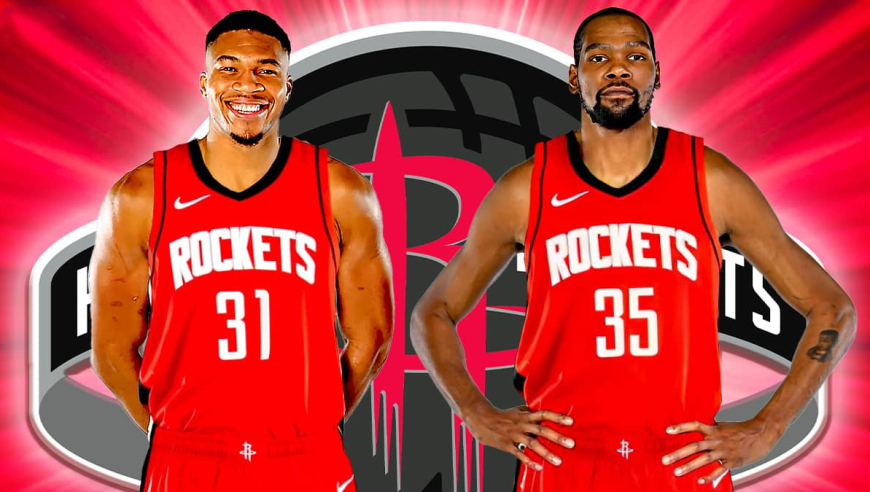 杜兰特联手字母？火箭休赛期将追逐字母哥，双方是否适配？｜篮不住嘴