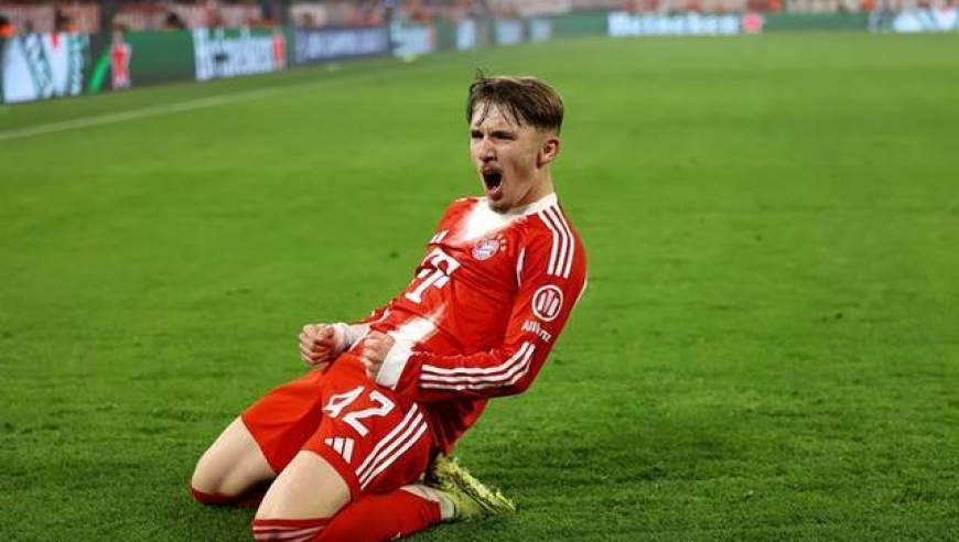 3-1！1.3亿天王送助攻，17岁超新星创历史，拜仁豪取主场9连胜